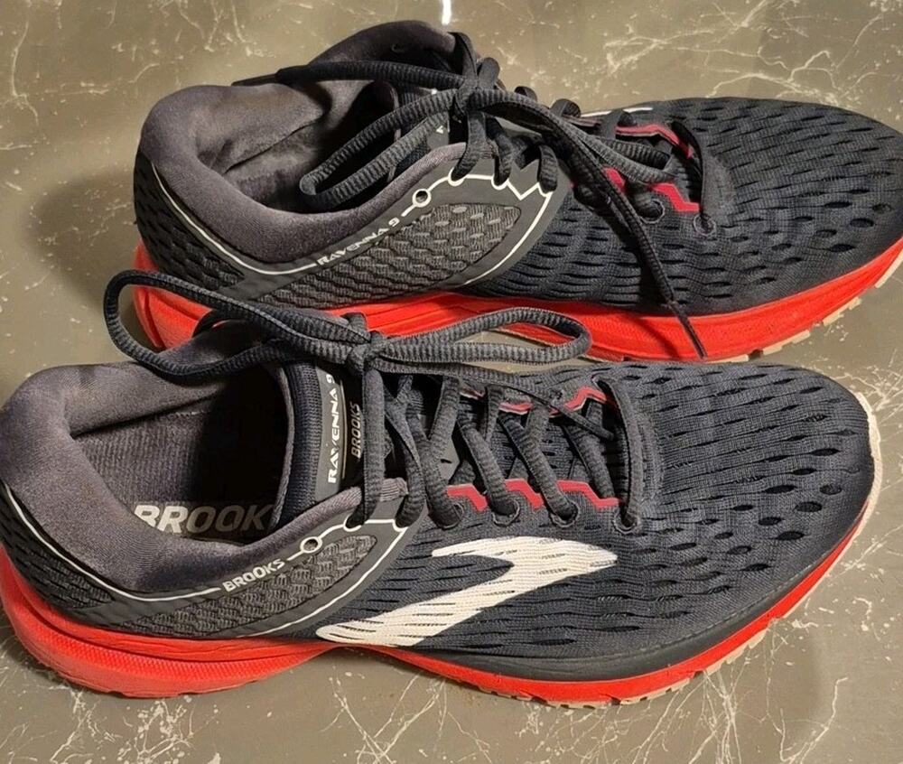 Brooks Ravenna Gray Womens Shoes,Size 8